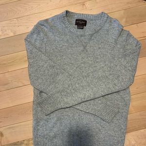 Men's Black Brown 1826 Wool Sweater